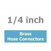 Brass Hose Connectors 1/4 inch